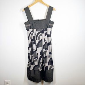 ‘S MaxMara Gray Patterned Dress